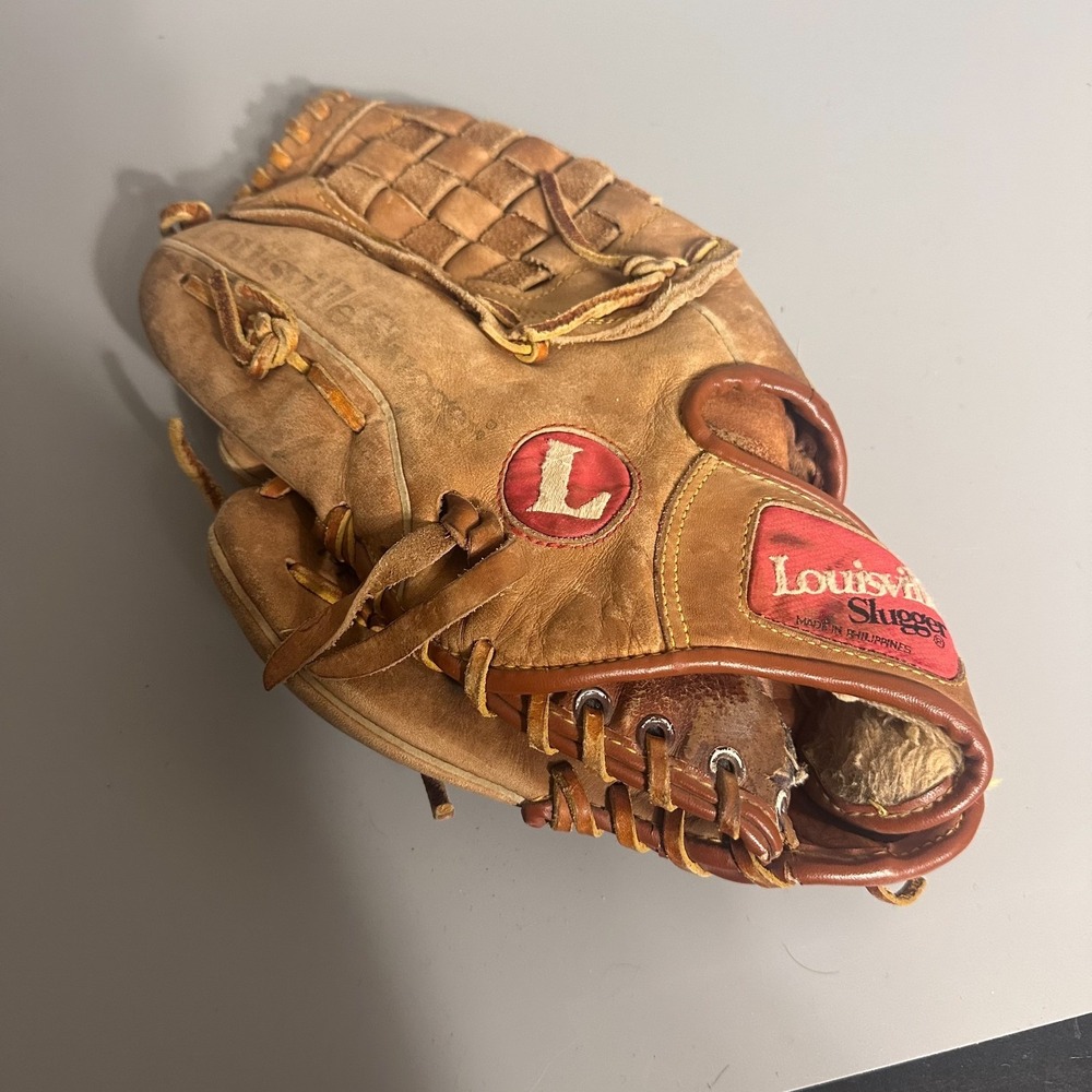 Louisville Slugger HBG26H Orel Hershiser 12 Inch Baseball Glove RHT Cowhide Tan
